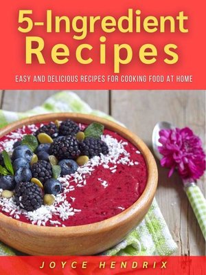 cover image of 5-Ingredient Recipes